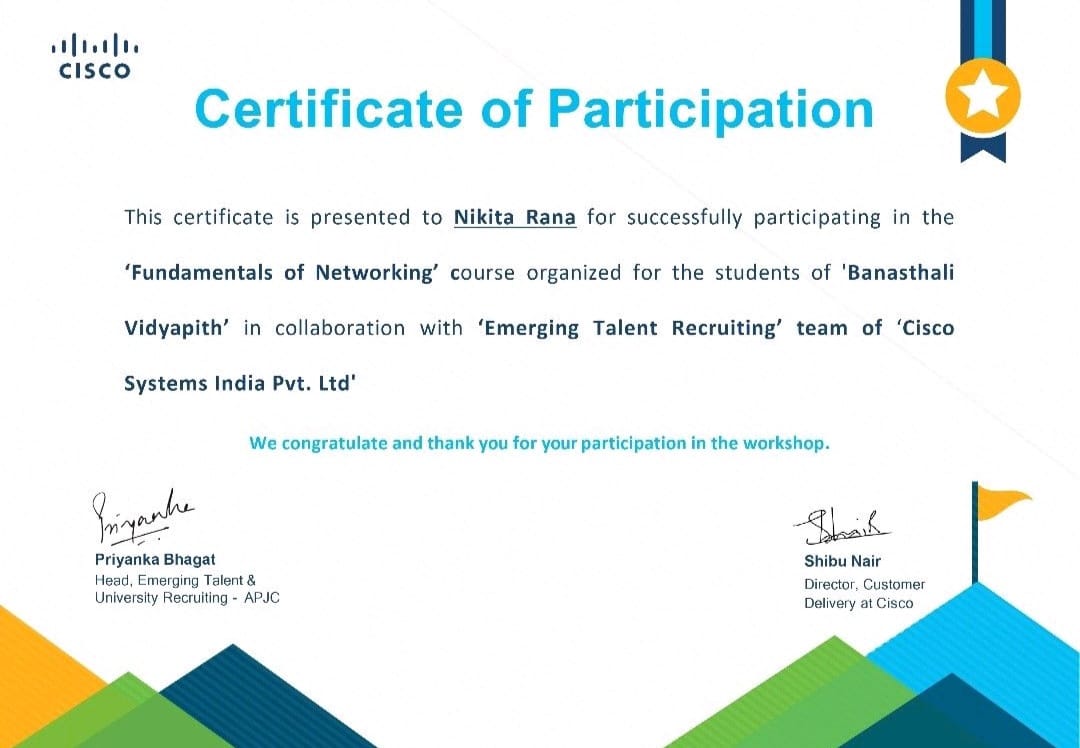 Cybersecurity Certificate